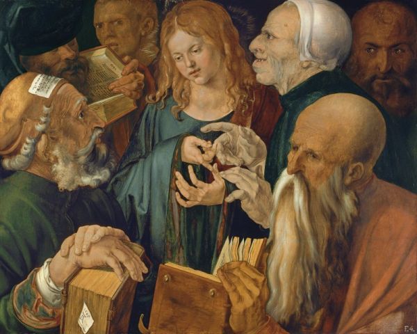 Albrecht Dürer - Jesus among the Doctors